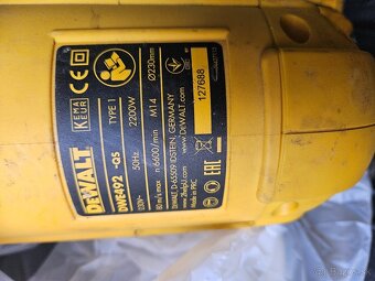 Predám veľkú karbobrúsku dewalt - 4