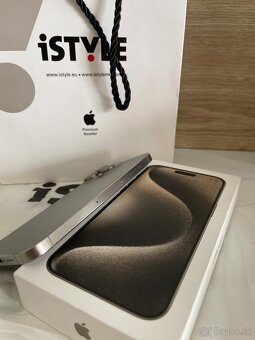 Iphone 15 pro max 256gb - 100% stav - 4