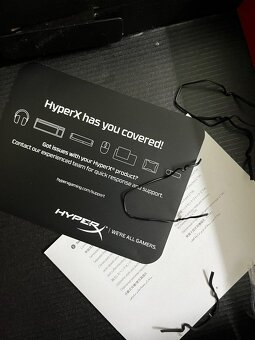 HP HyperX Cloud Stinger Gaming Headset, červený - 4