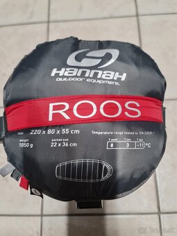 Nový nepoužitý spací vak Hannah ROOS - 8°C comfort - 4