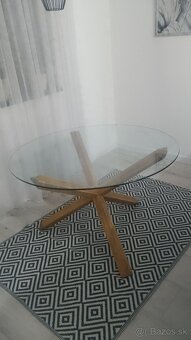 PREDAM OKRUHLY JEDALENSKY STÔL 119CM - 4