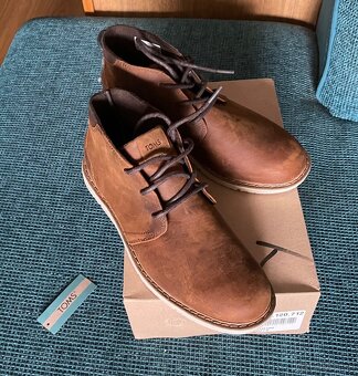 Pánske členkové topánky 40,nové,pravá koža,16€ - 4