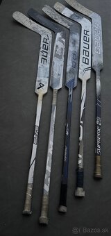 Predám BRANKARSKE PROFI/TOP opravovane kompozitne hokejky - 4