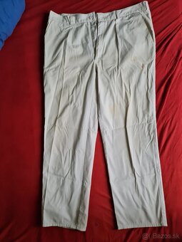 Nohavice k obleku - čierne a tmavosivé - 4