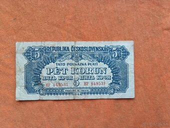Bankovky ČSR - 5 - 4