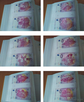 Predám slovenské 0 eurové Euro bankovky. - 4