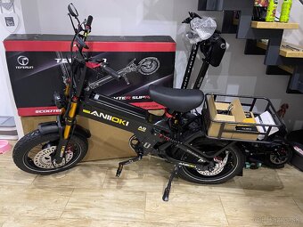 Elektric Bycikel Aniioki A8 Pro max Dual 52V Dual 4400w 60Ah - 4