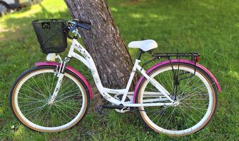 Krásny retro dámsky bicykel - 4