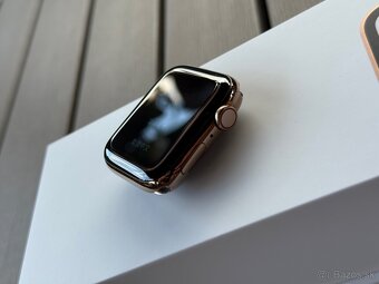 Apple Watch Series 4 44MM Gold Stainless Steel Case - 4