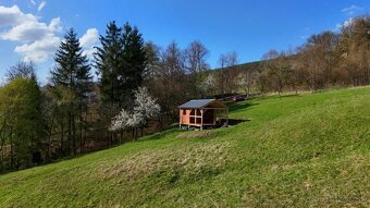 Rekreačný pozemok s dreveným altánkom - Horná Breznica - 4