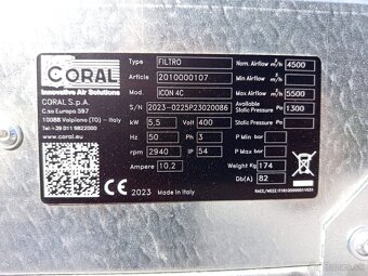 Modulárna filtračná jednotka ICON 5C; 5,5kW; CORAL - 4