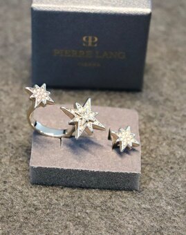 PIERRE LANG - retiazka s príveskom, náušnice, presteň - 4