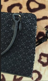 Čierna kabelka Michael Kors, trochu ošúchané boky, da sa nos - 4