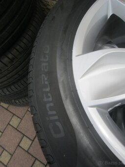 17" AL disky org. Passat najnovší model s let. pneu 215/55R - 4
