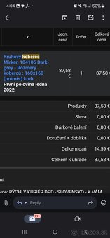 Kruhový koberec - 4