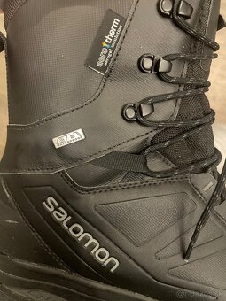 topánky Salomon Toundra Pro CSWP - Black/ Black/Magnet - 4