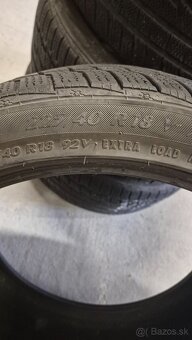 Predám zimné nízkoprofilové pneu Matador 225/40 R18 - 4
