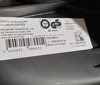 Sedačka na bicykel Polisport Groovy FF - 4