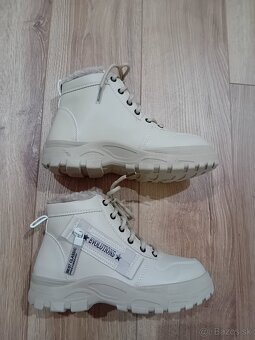 Dievčenské zimné čižmy, velk. 35 - 4