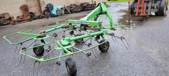 predam 4 pavukový obracač sena nesený 5 m záber DF - 4