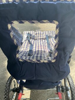 športový kočík s nafukovacími kolieskami STEGGI - 4