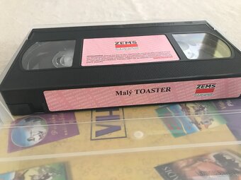 VHS Malý touster, Jen počkej , Krtek, Space Jam. - 4