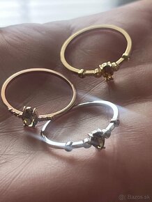 Diamantové  prstene, nové - 4