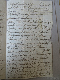 List r. 1845 pre gr. Ľudovíta Karatsonyi Beodrai, Bratislava - 4