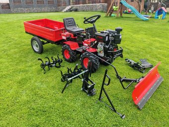 Malotraktor 4x4 diesel - 4