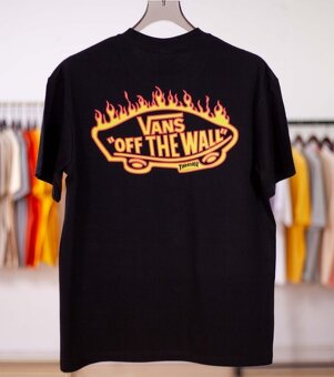 Thrasher x Vans tričko (všetky velikosti + bloček) - 4