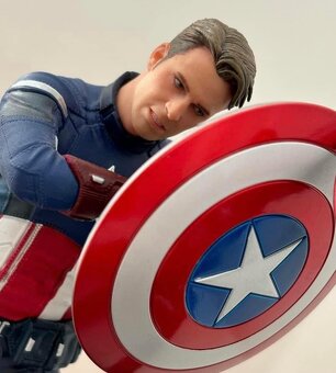Captain America 2012 & 2023 Iron Studios 1:10 figúrky - 4