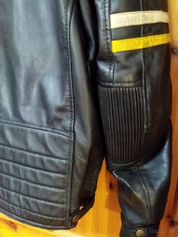 Pánska kožená bunda W-TEC Traction, veľkosť - 4
