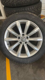 Sada zimných pneumatík 215/55 R17 london VW - 4