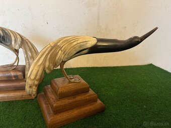 Socha volavky z rohu - 4