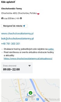 Predam 1 voucher - celodenny OPEN do Chochlowskie termy - 4