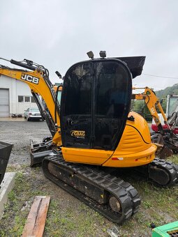 JCB 8055 zts +  Engcon, centralne mazanie - 4