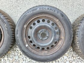 Predám zimné pneumatiky BARUM POLARIS 5 na diskoch R15 - 4