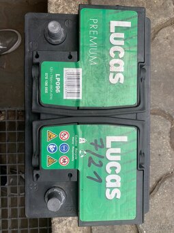 Predám autobatériu akumulátor 12V 2 ks - 4