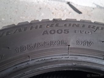 195/55 r16 celoročne pneumatiky Bridgestone - 4
