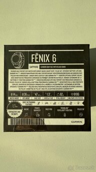 Garmin Fenix 6 Sapphire - 4