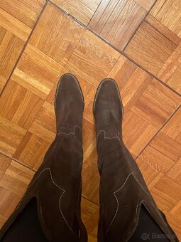 Dámske kožené čižmy 39 - 4