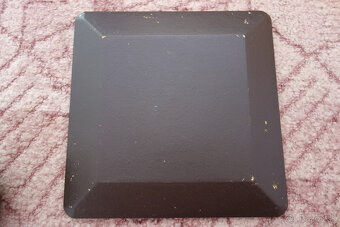 Drevený svietnik s táckou - 4