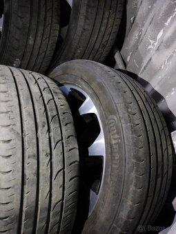 4ks alu disky orig. Nissan 5x114,3 R18 pneu 215/55 R18 - 4