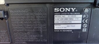 Sony videorekordér - 4