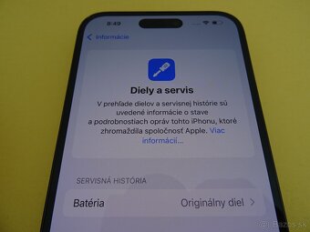 iPhone 14 PRO MAX 128GB BLACK - ZÁRUKA 1 ROK - 100% BATERIA - 4