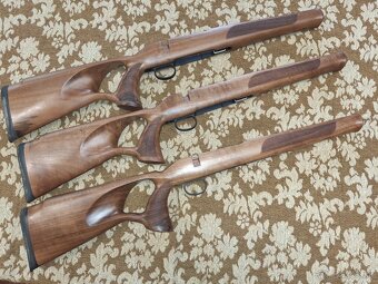 Pažba Mauser M18 THUMBHOLE turecký ořech - 4
