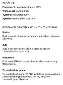 Šľapky espadrilky zn. H&M - 4