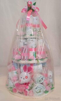 Plienková torta “Milujem ťa” - 4