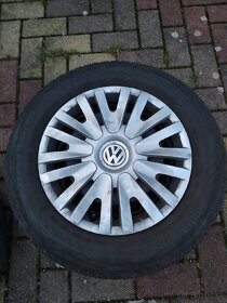 Oceľové disky VW s letnými pneu 195/65 R15 - 4