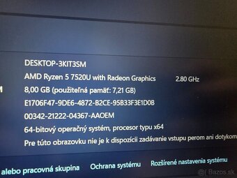 Dell Inspiron 15 3535 s 512gb ssd diskom 8gb ram a ryzen 5 p - 4